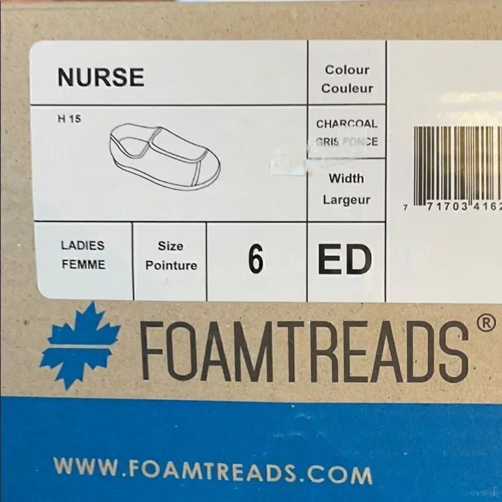 FOAMTREADS WASHABLE HOUSE SHOES. SIZE 6… - Picture 7 of 8